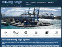 Tablet Screenshot of moving-cargo.com
